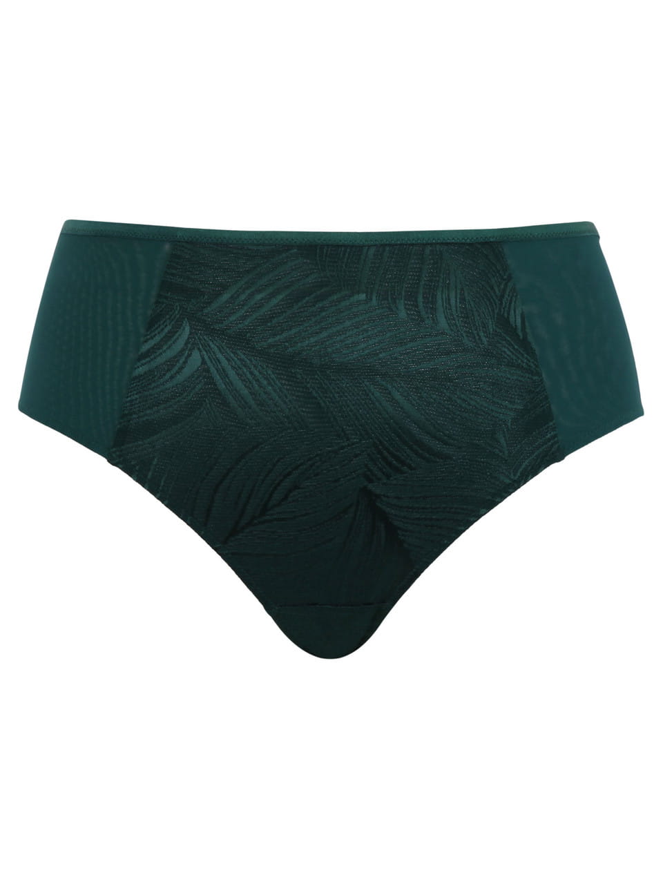 Cueca de Cintura Alta Illuminate Dark Green