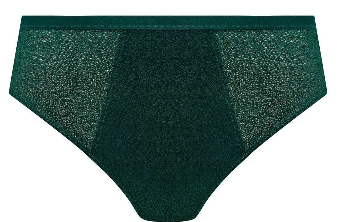 Cueca de Cintura Alta Demure Forest Green