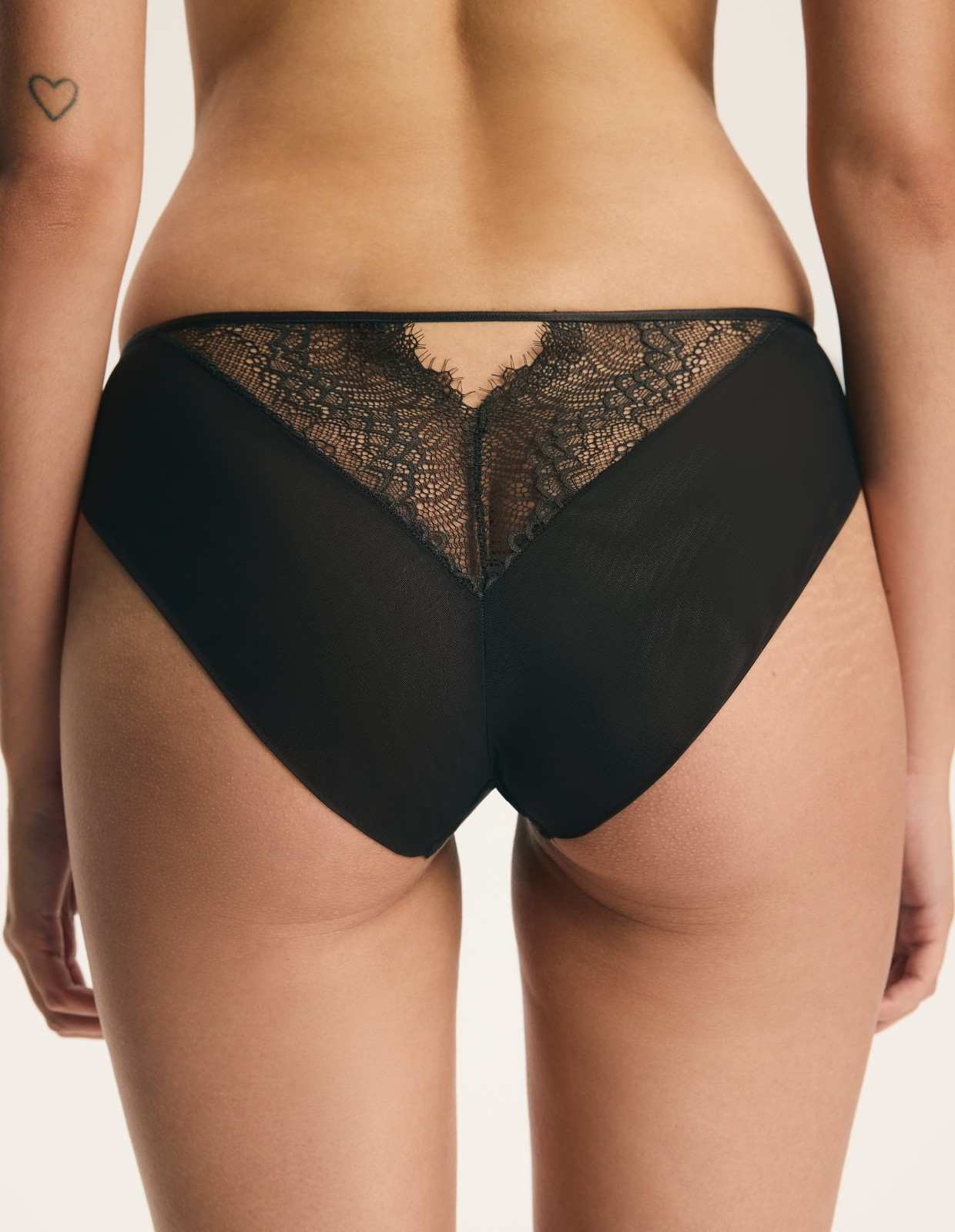 Soutien Push-Up com Renda Bonjour Castanho 2