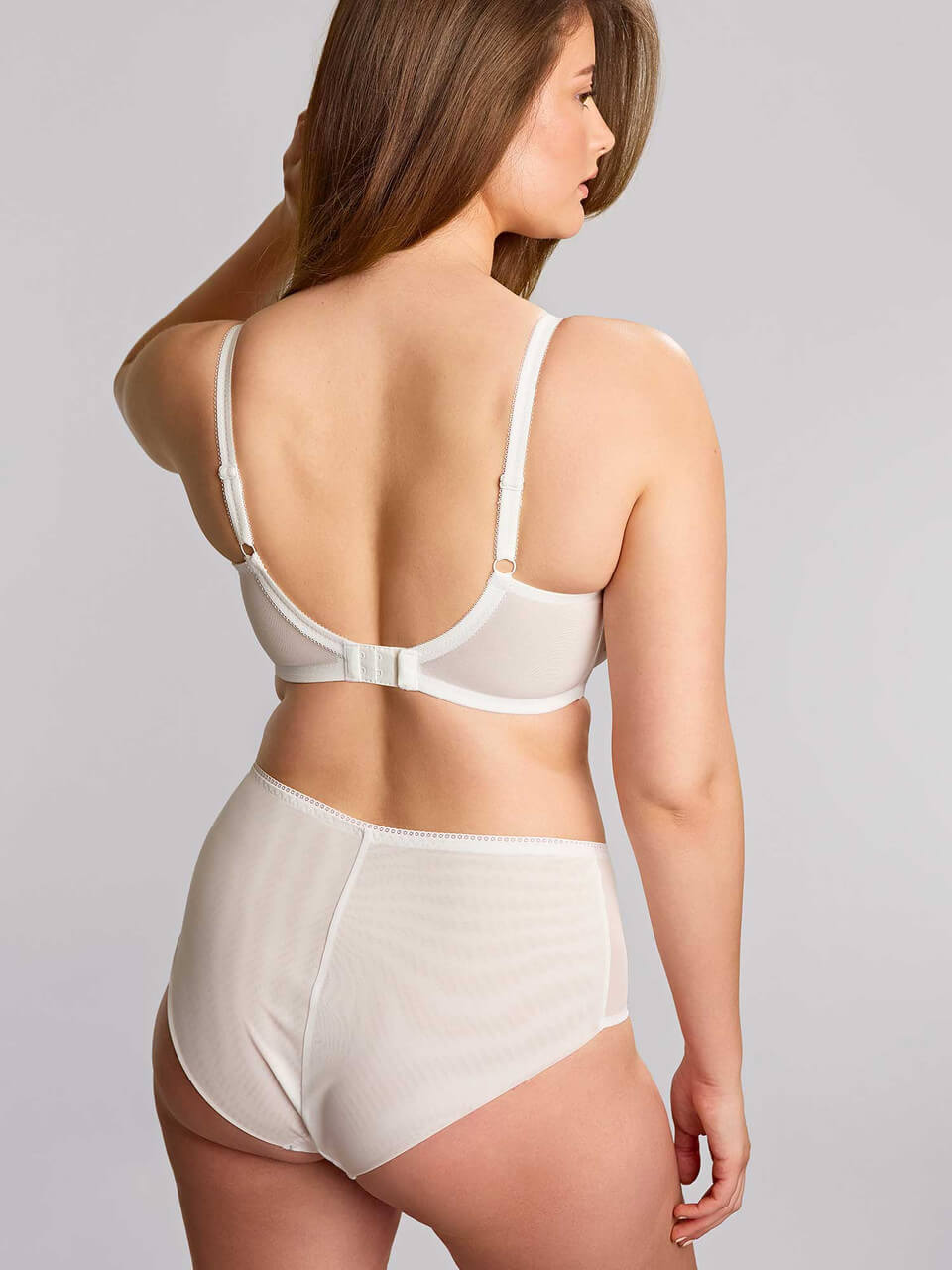 Tango Edit White Full Cup Lace Bra 4