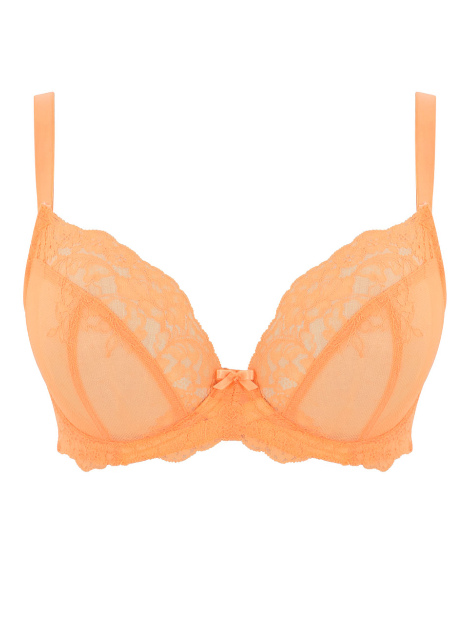 Soutien Decotado de Copa Mole Rendado Ana Plunge Peach Melba