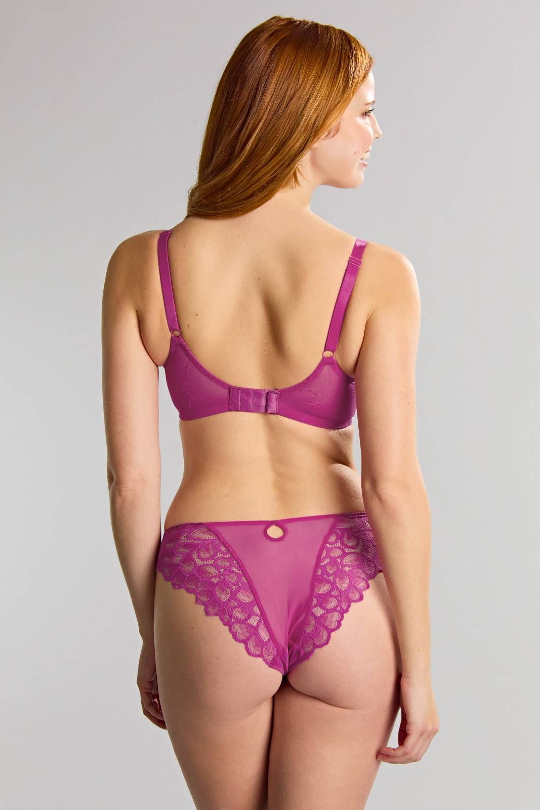 Cueca Asa Delta Rendada Allure Magenta 2