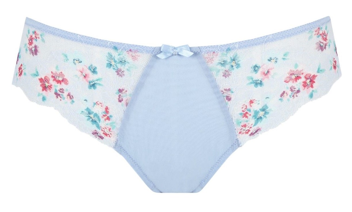Cueca Tanga Rendada Ana Cornflower