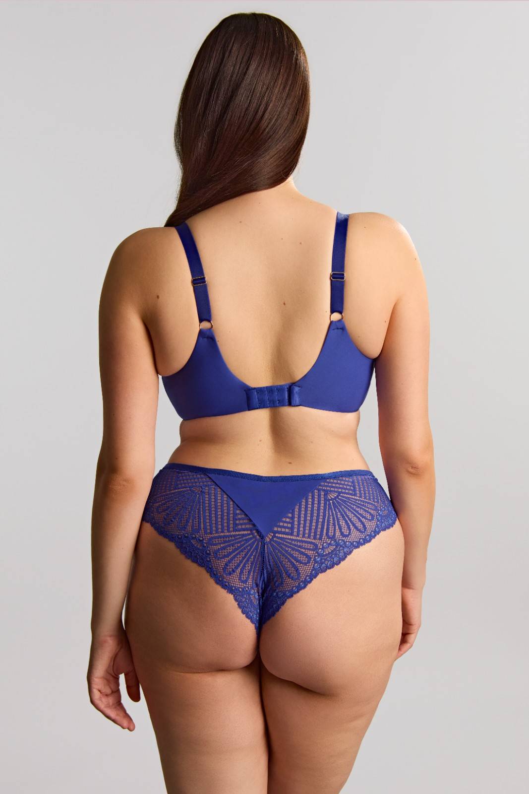 Cueca Brasileira Rendada Entice Indigo 2