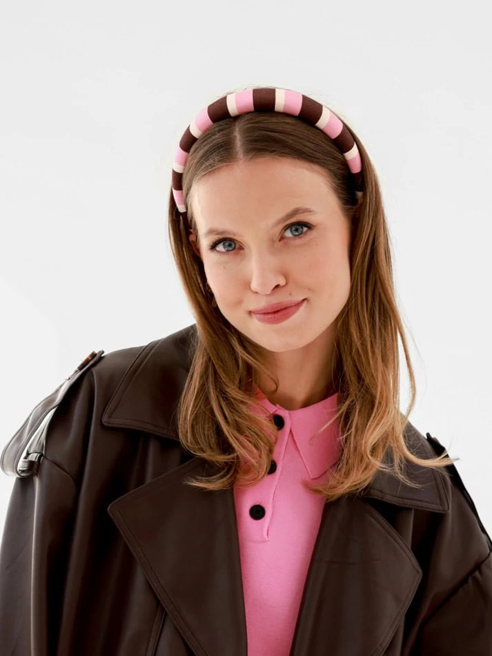 Headband Pink Chocolate 1