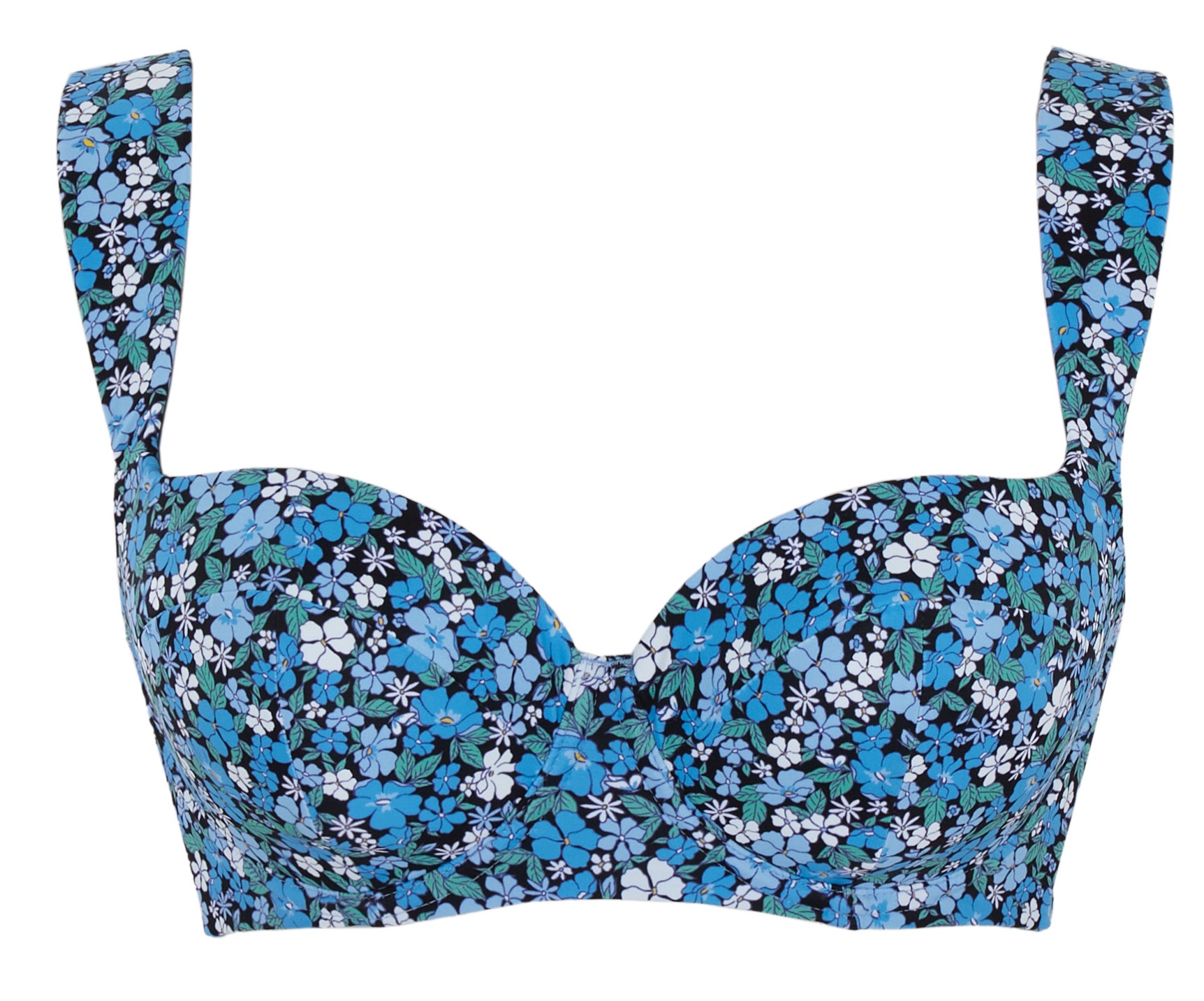 Biquíni Balconnet de Copa Moldada com Aros Bette Posy Print