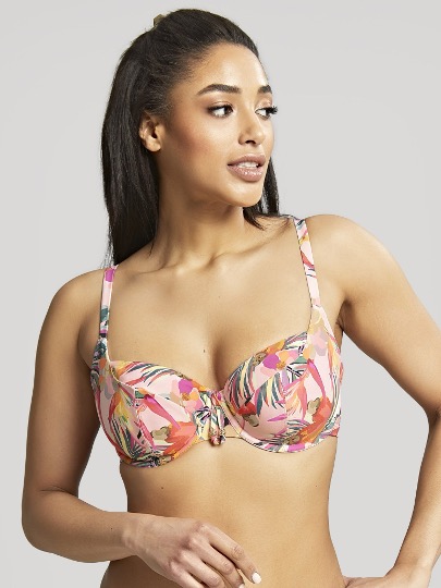 Non-padded Balconnet Bikini Paradise Pink Tropic 1