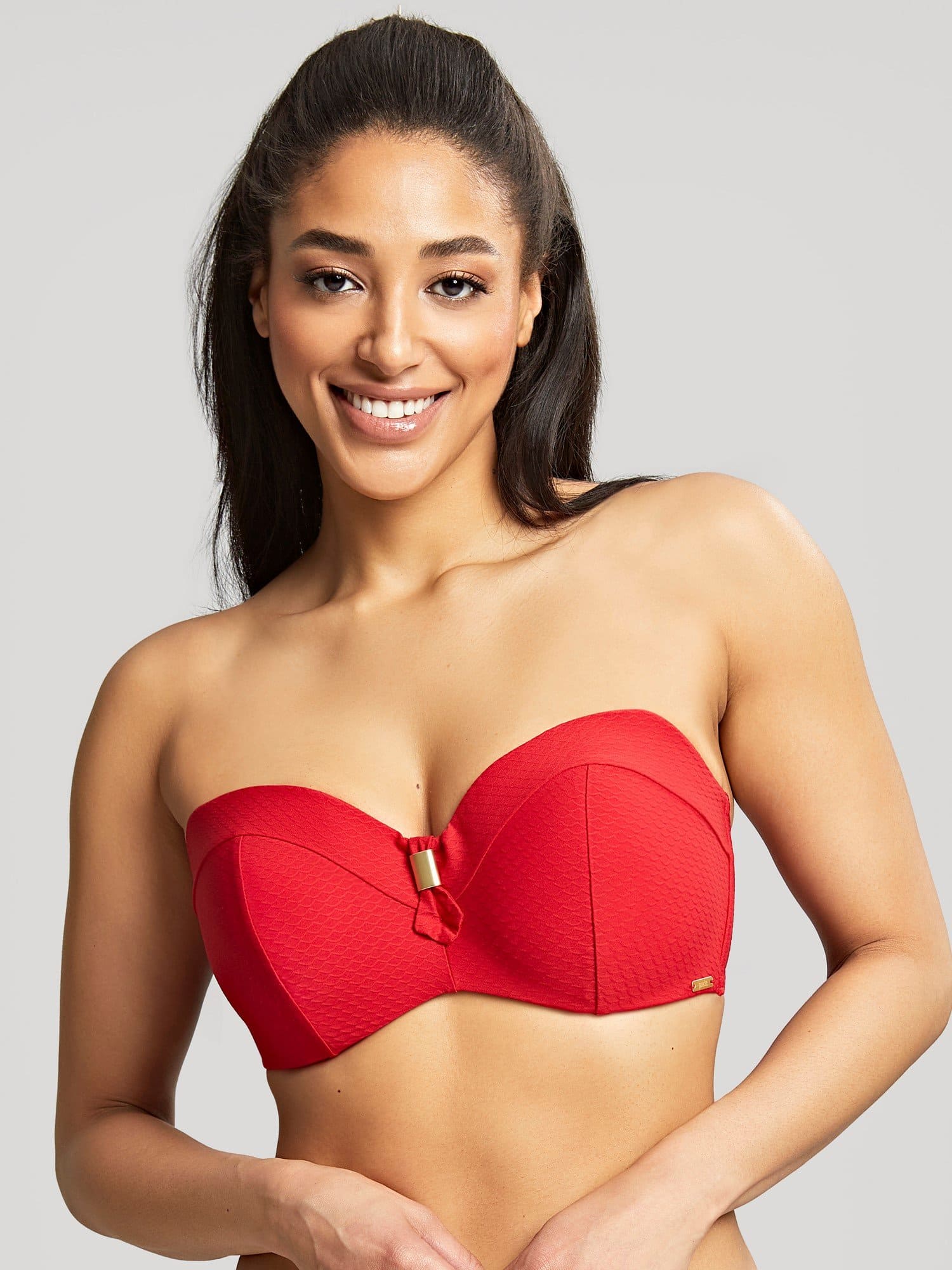 Biquíni Cai-Cai de Copa Moldada Marianna Crimson 1