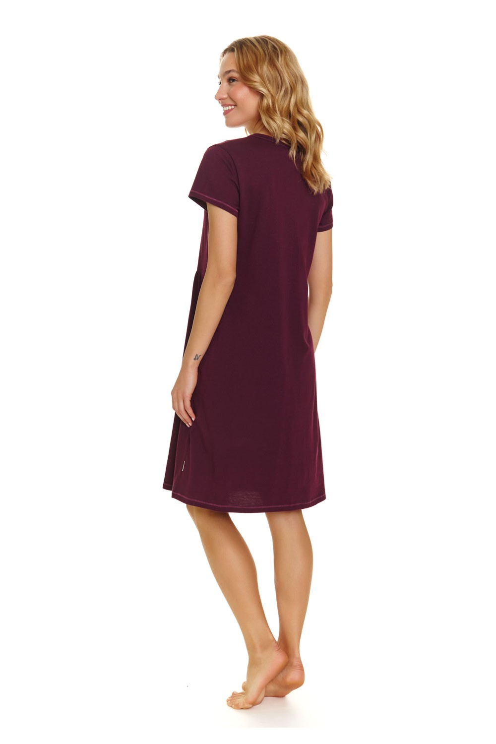 Burgundy Nightshirt 1