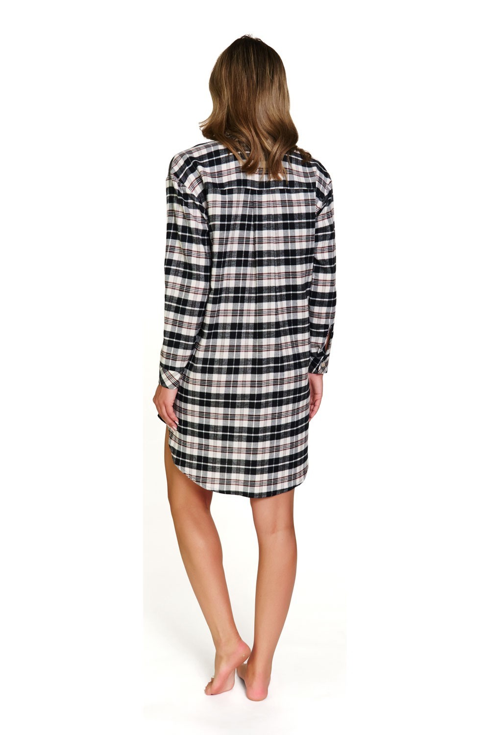 Plaid Brownie Flannel Nightshirt 1
