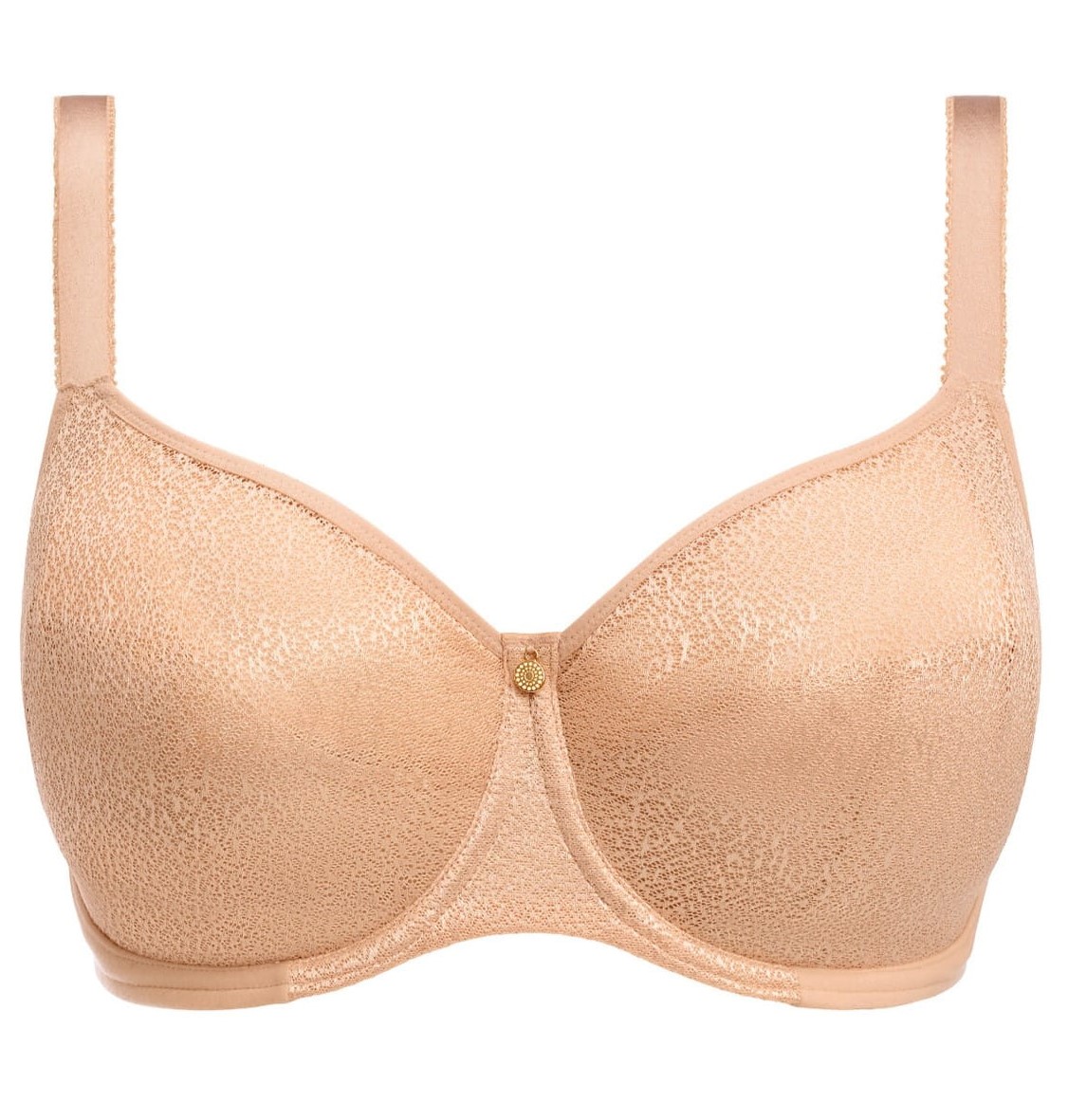 Sujetador Triangular de Copa Suave Demure Non Padded Beige Natural