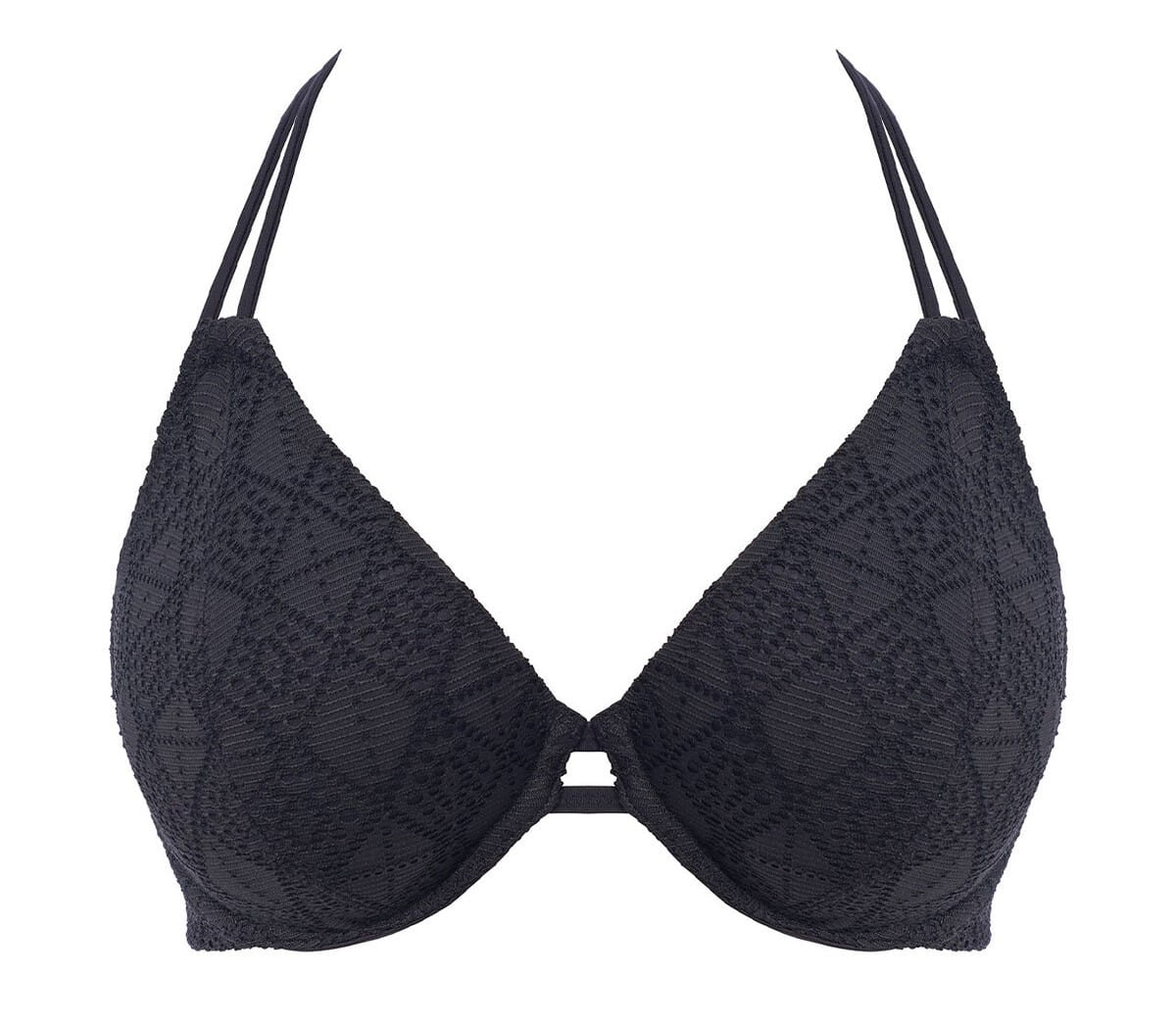 Biquíni Halterneck com aro Nomad Nights Black