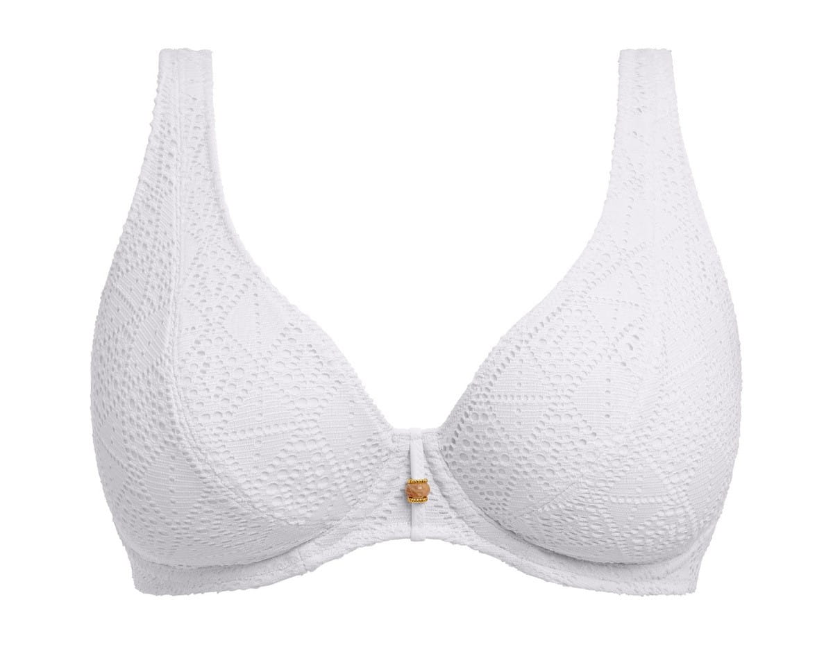 Biquíni Decotado de Copa Mole Nomad Nights White