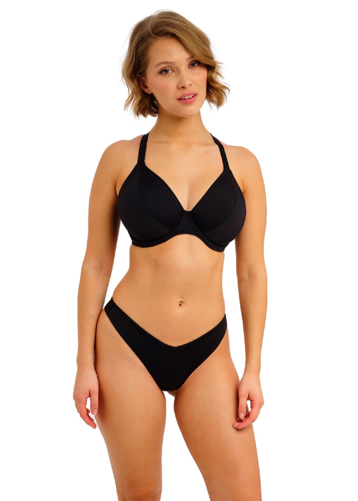 Cueca de Banho de Asa Delta Jewel Cove Plain Black 1