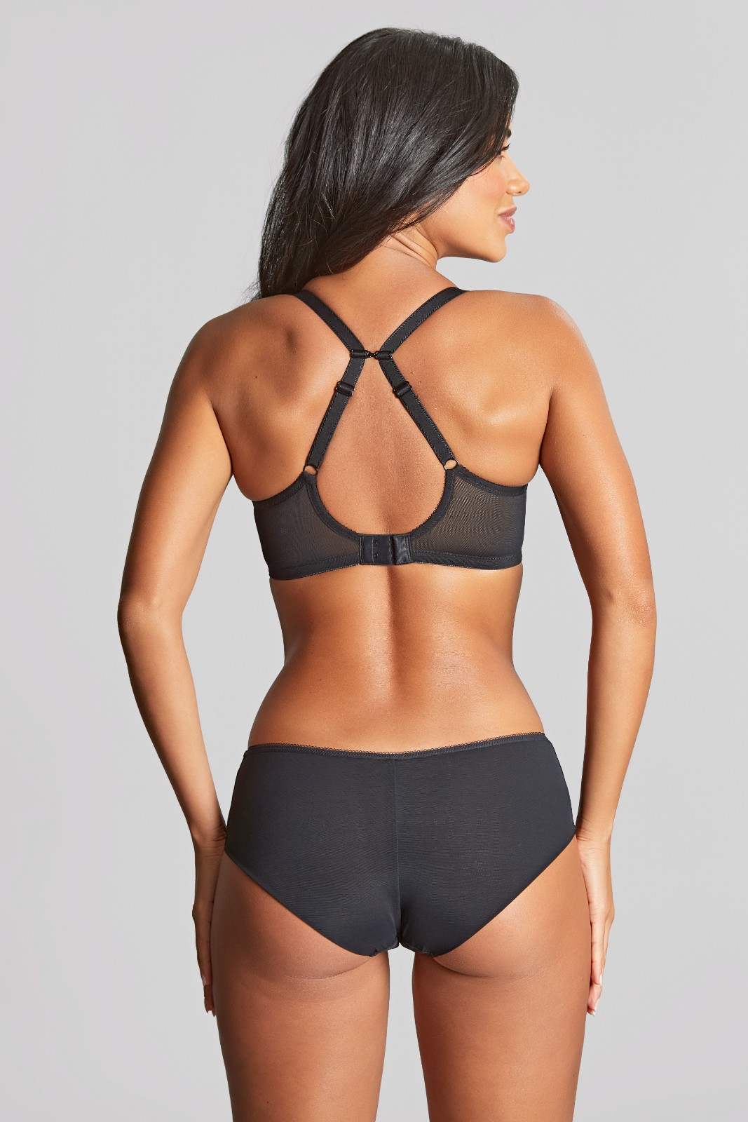 Cari Black Moulded Cup Balconnet Bra 3