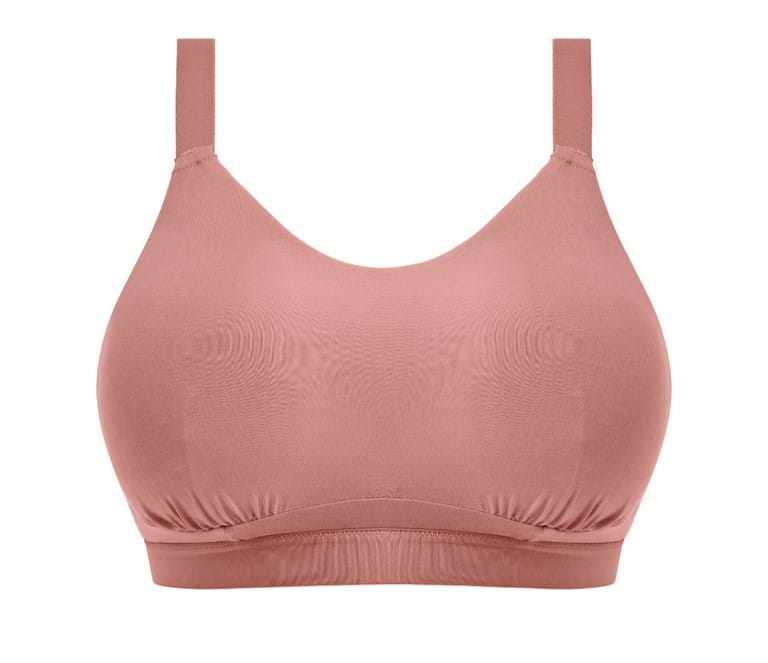 Sujetador Bralette de Copa Suave Sin Aros Downtime Ash Rose