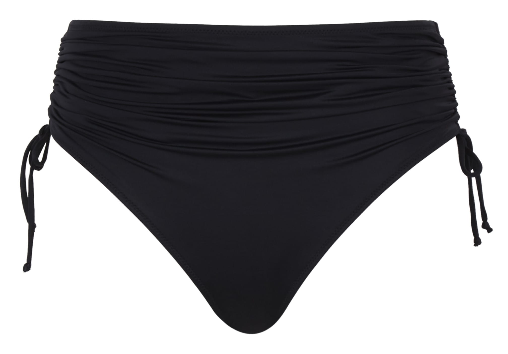 Cueca de Banho de Cintura Alta Olivia Signature Black