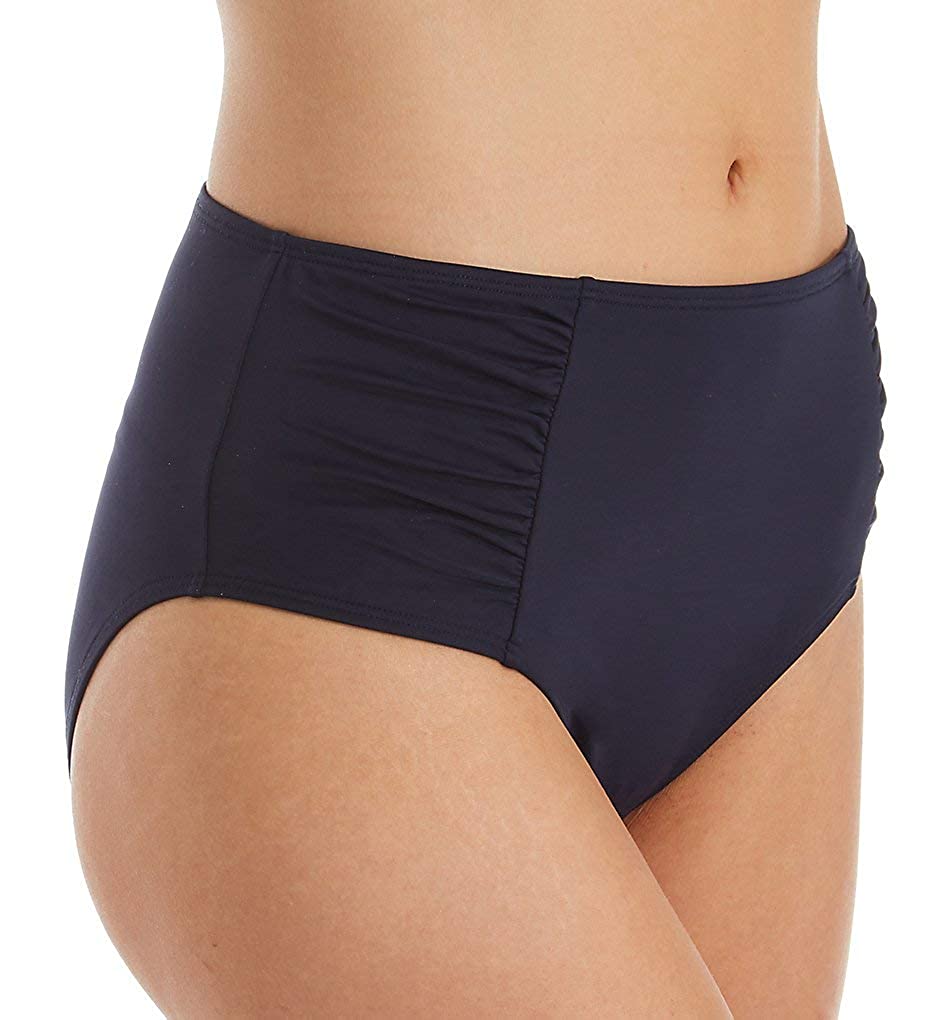 Cueca de Banho de Cintura Alta Anya Riva Midnight 1