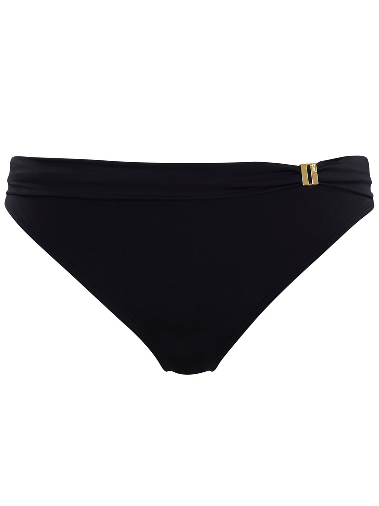 Cueca de Banho Clássica Com Fita Anya Riva Preto