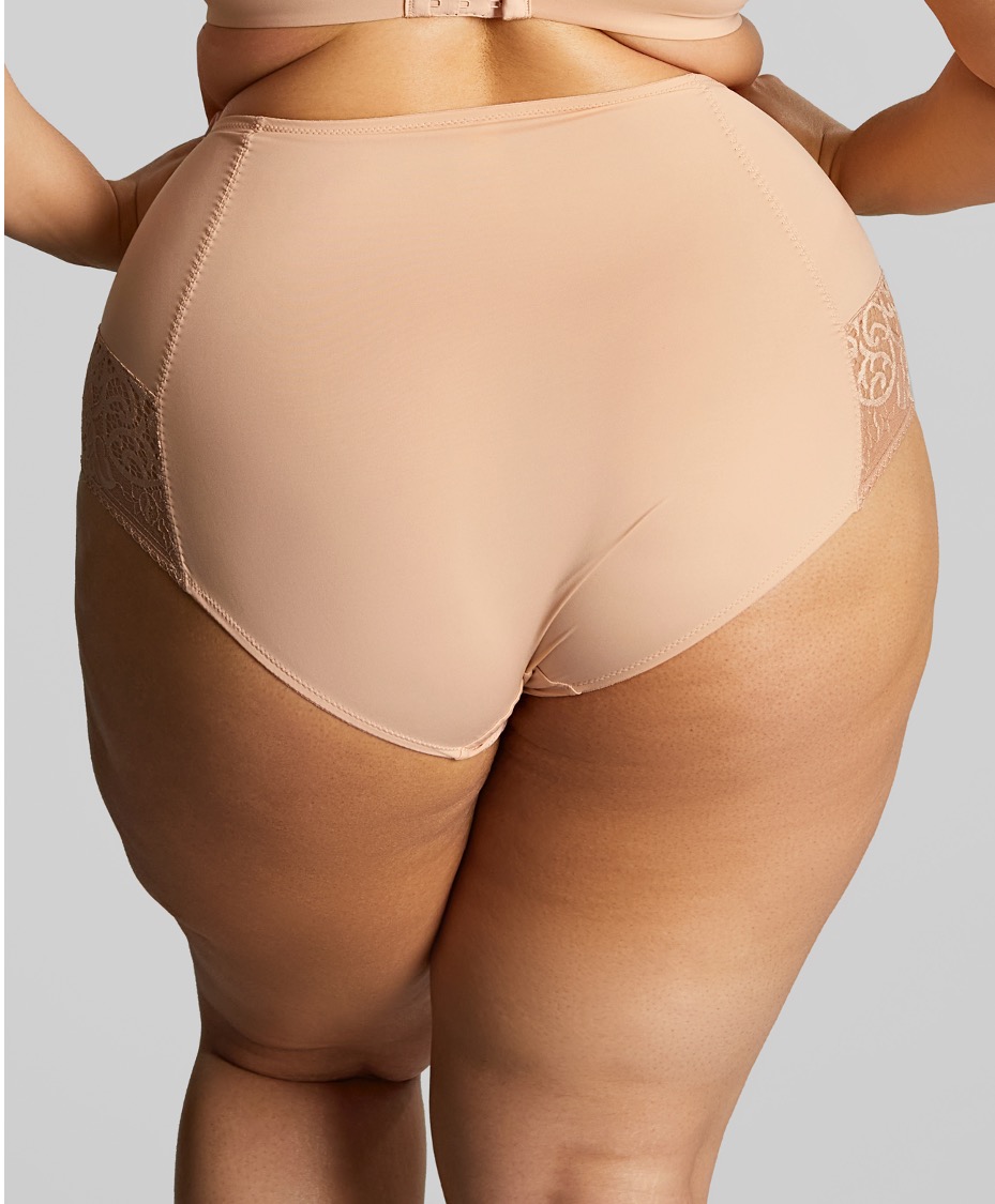 Braguita de Cintura Alta con Encaje Estel Honey 2