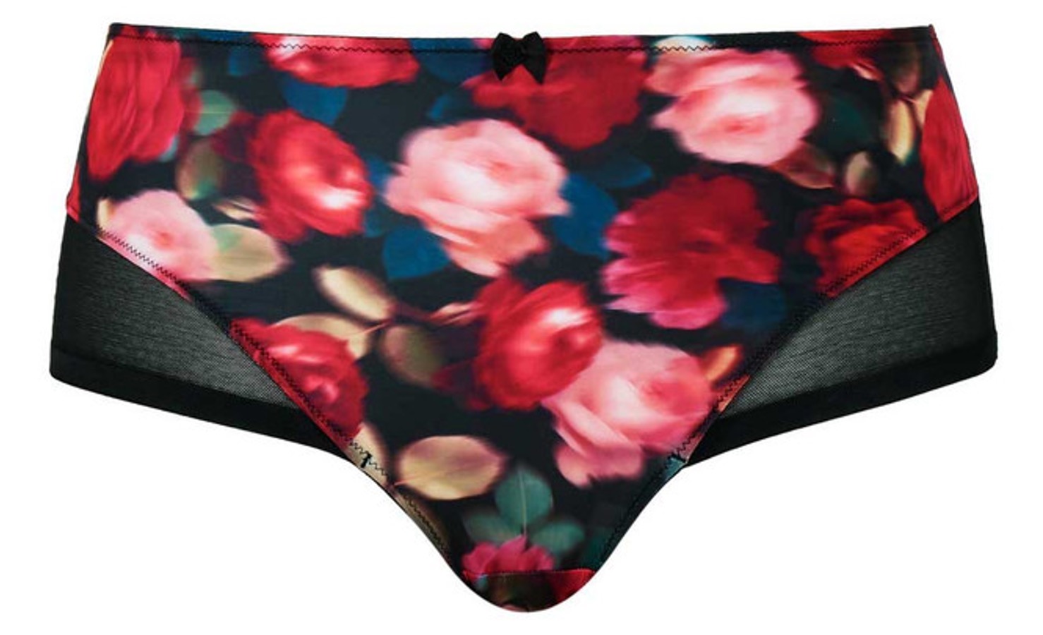 Cueca de Cintura Alta Bliss Rose Print