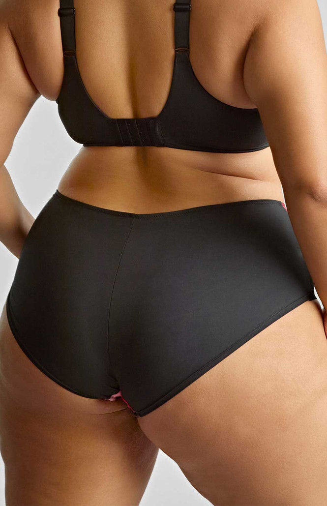 Cueca de Cintura Alta Bliss Rose Print 2