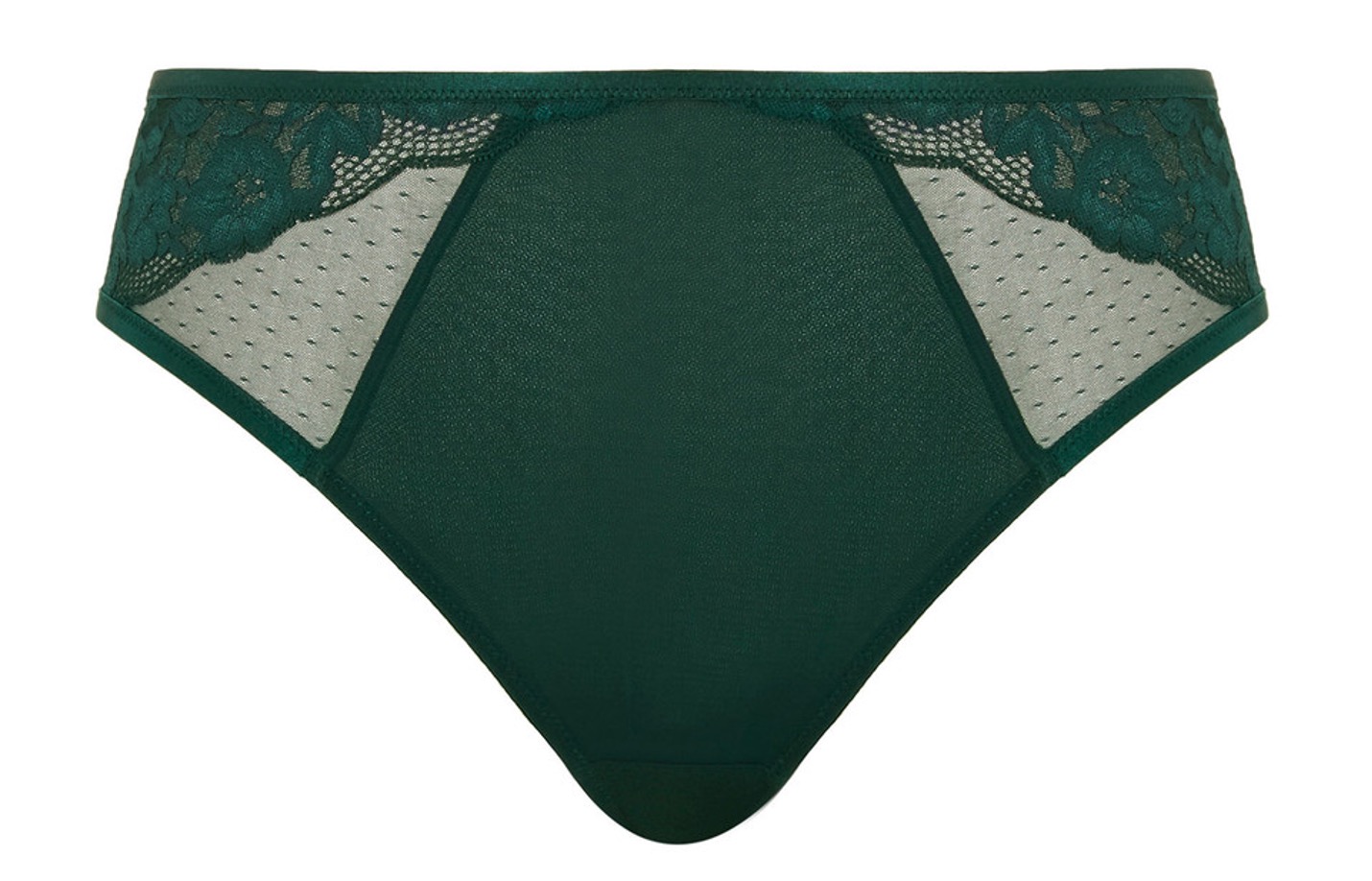 Medium Waist Briefs with Embroidery Josephine Forest