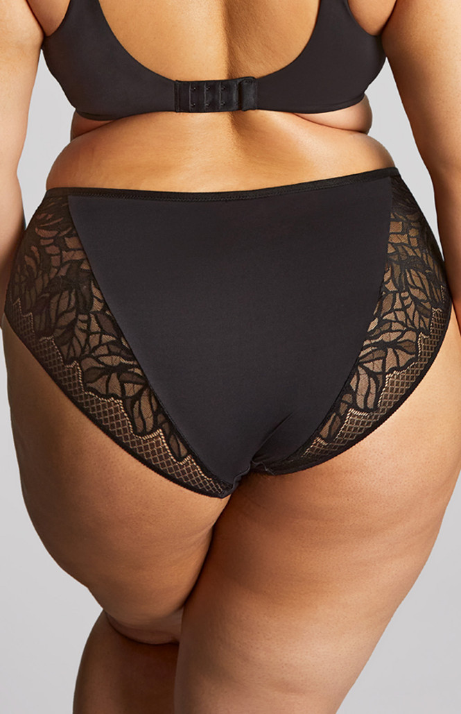 Sophia Black High Waisted Brief 2