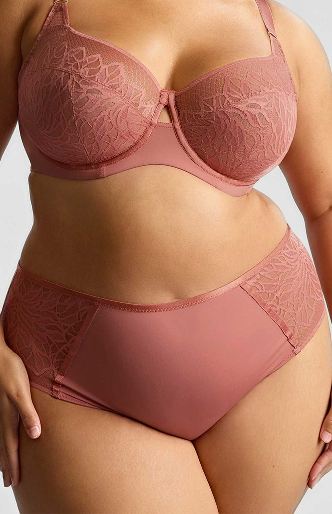 Cueca de Cintura Alta Sophia Sienna Rose 1