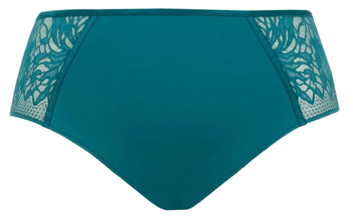 Braguita de Cintura Alta Sophia Teal Blue
