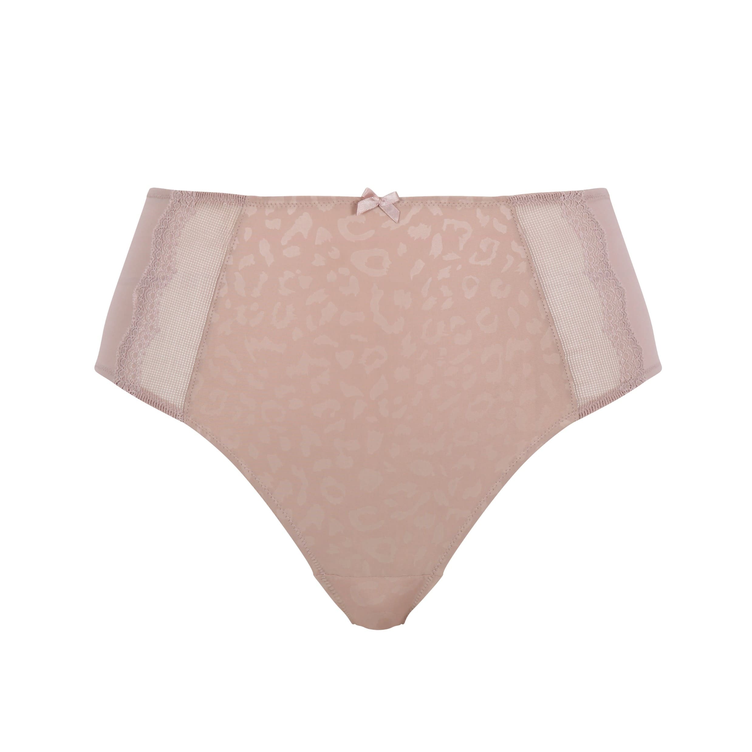 Esme Mocha Animal Mid-Waist Classic Brief