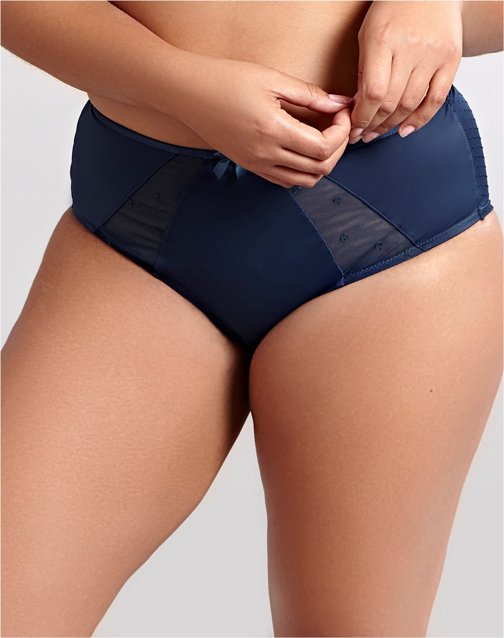 Braguita de Cintura Alta Candi Petrol 1