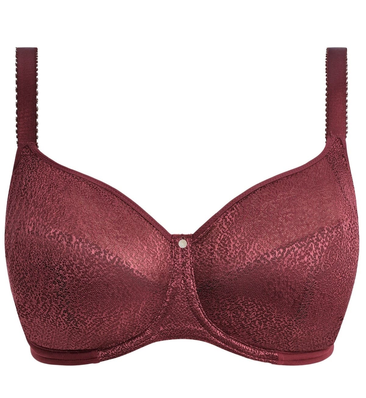 Sujetador Triangular de Copa Suave Demure Non Padded Ciruela