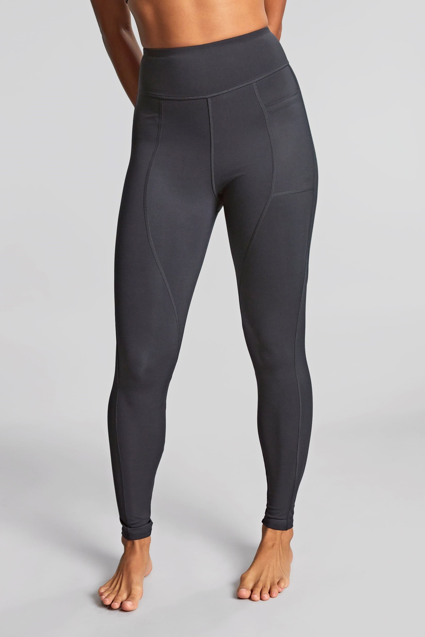 High Waist Black Leggings 1