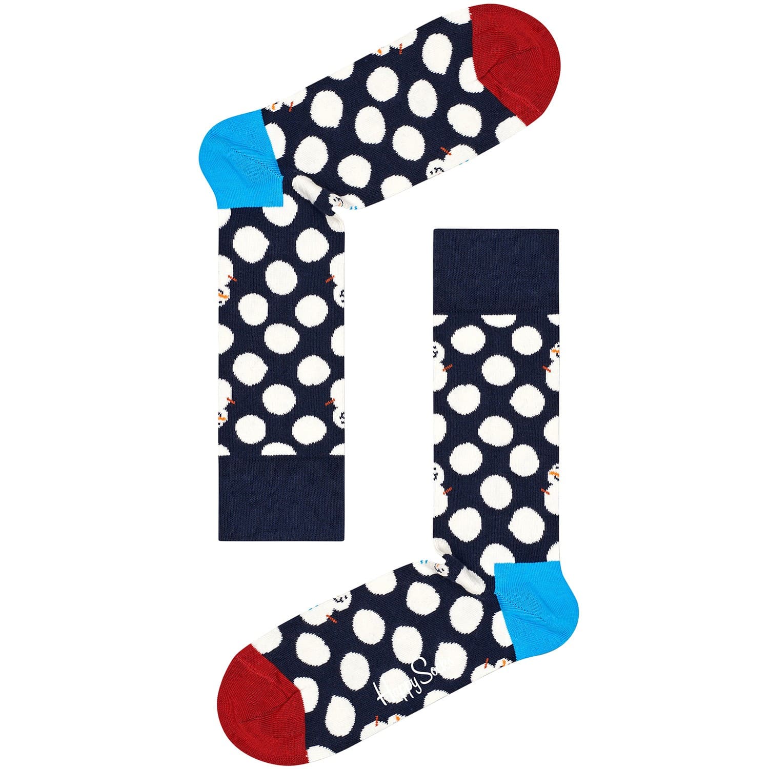 Meias de Algodão Snowman