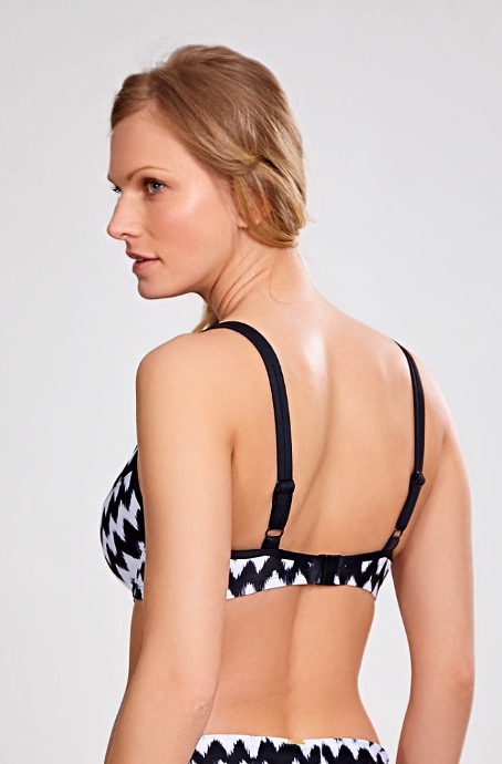 Soft Cup Balconnet Bikini Leila Ikat Zigzag 2