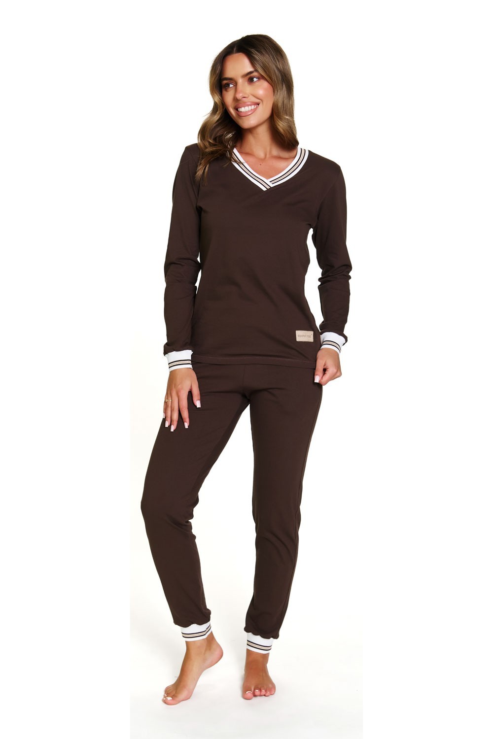 Long-Sleeved Pyjamas With Trousers Brownie