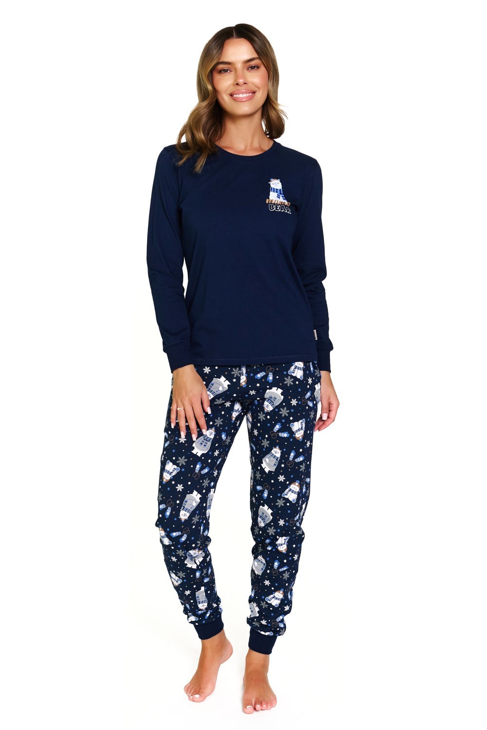 Long Sleeve Pyjamas With Trousers Cozy Bear