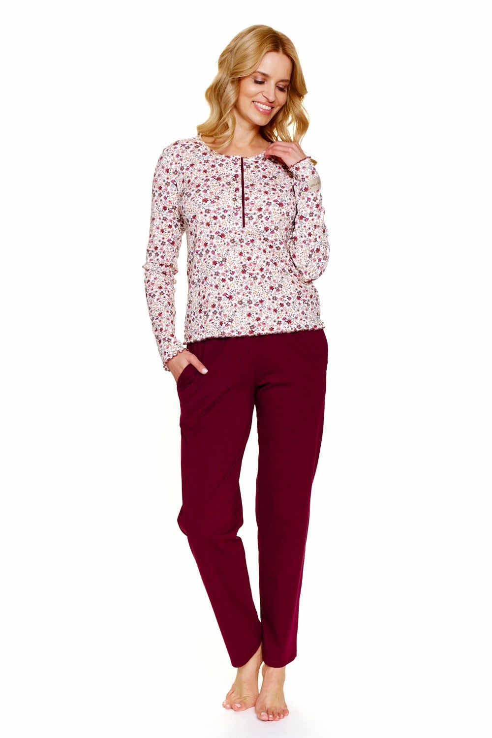 Long Sleeve Pyjamas With Trousers Flores