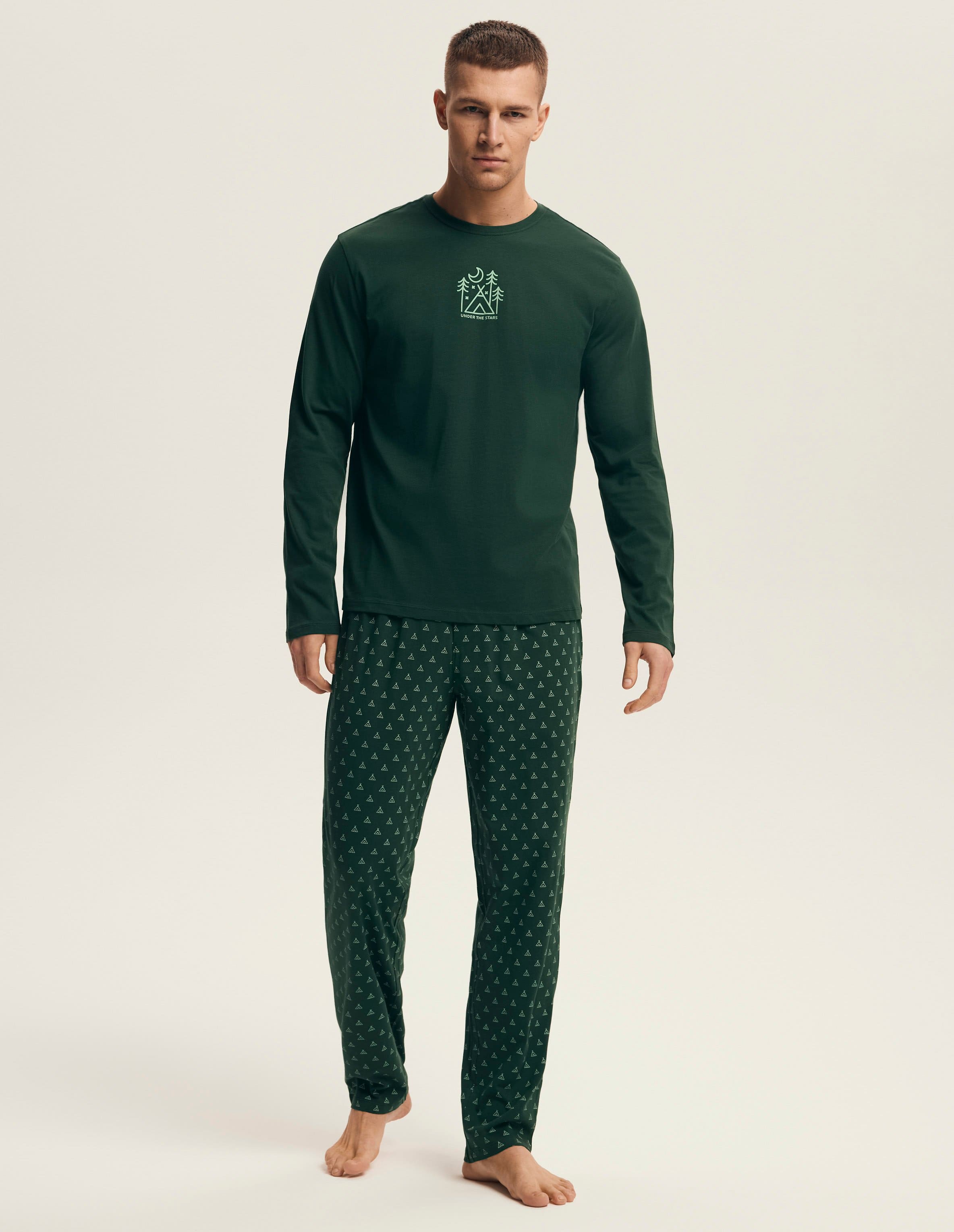 Men's Pyjamas Lush Green 1
