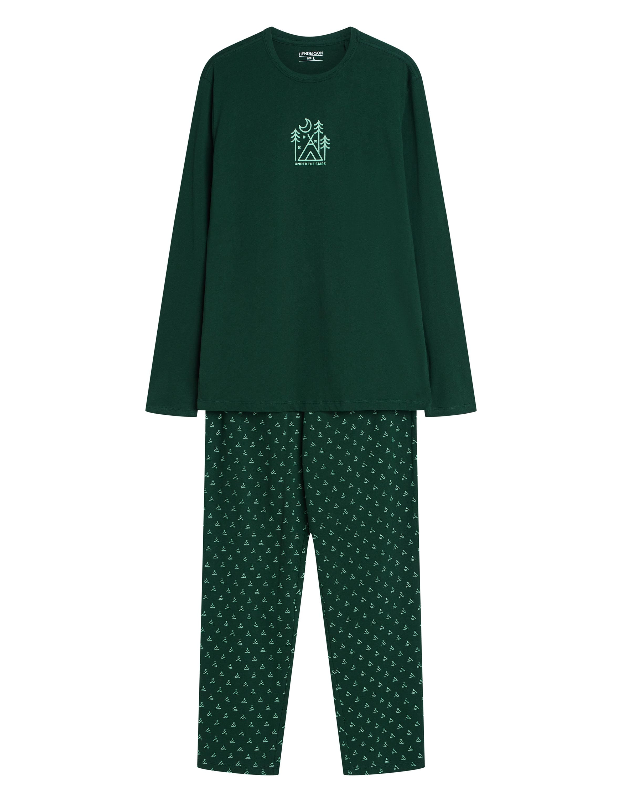 Pijama de Homem Lush Green