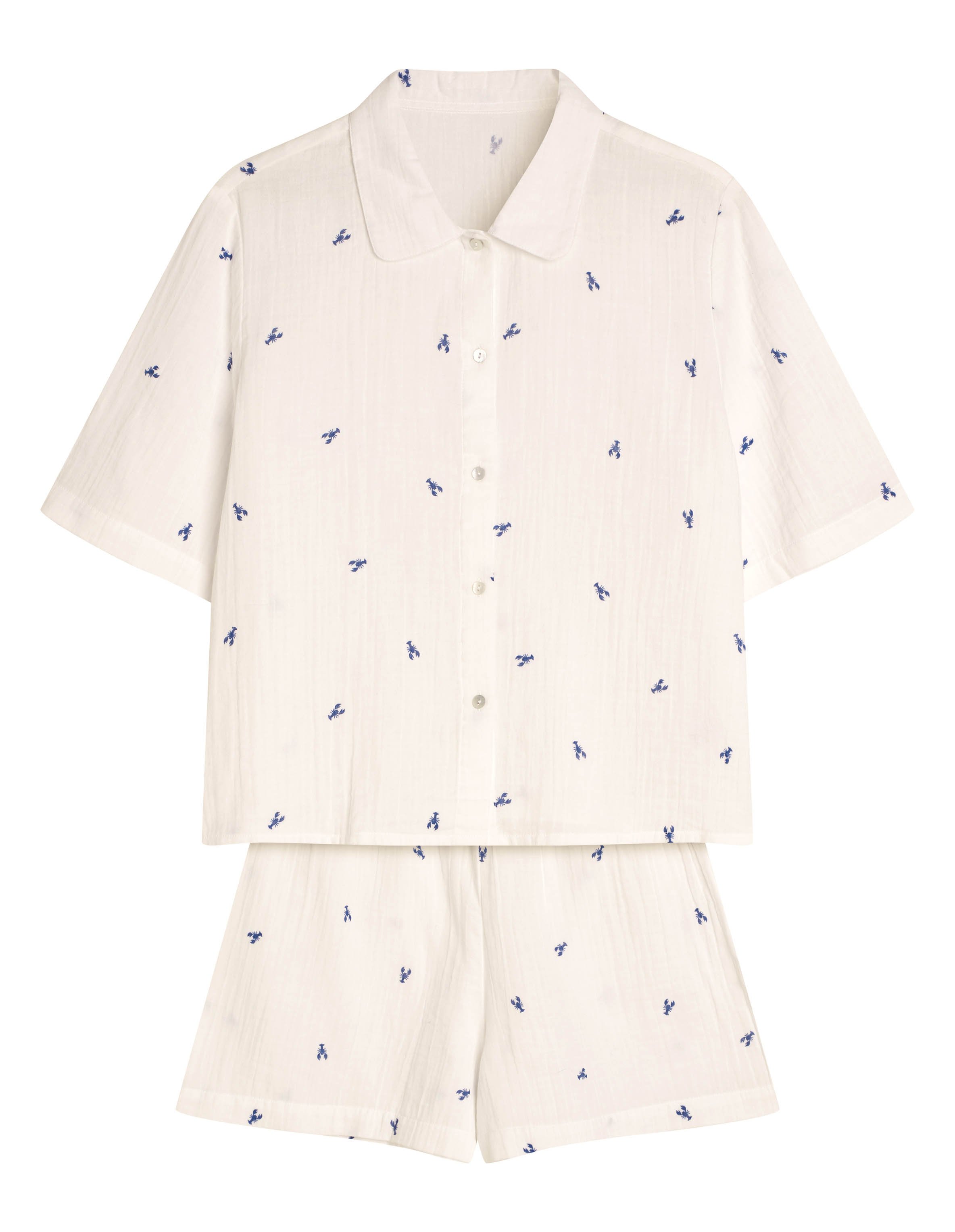 Conjunto Camiseiro Riley Branco