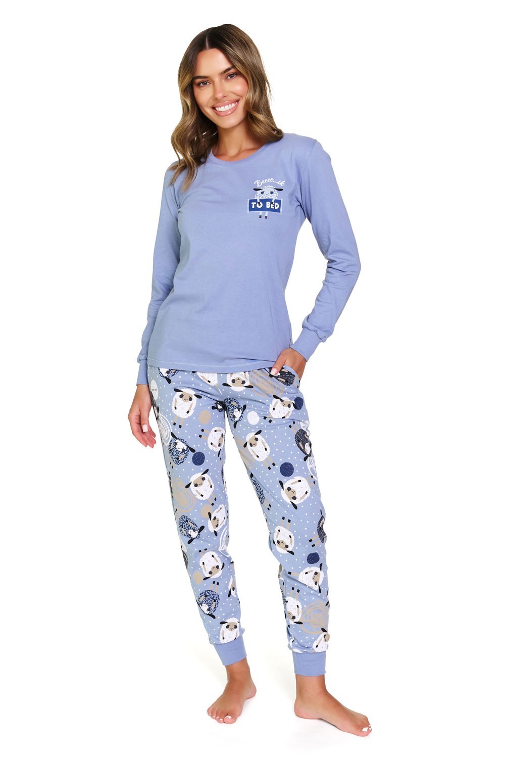 Long Sleeve Pyjamas With Trousers Sheep