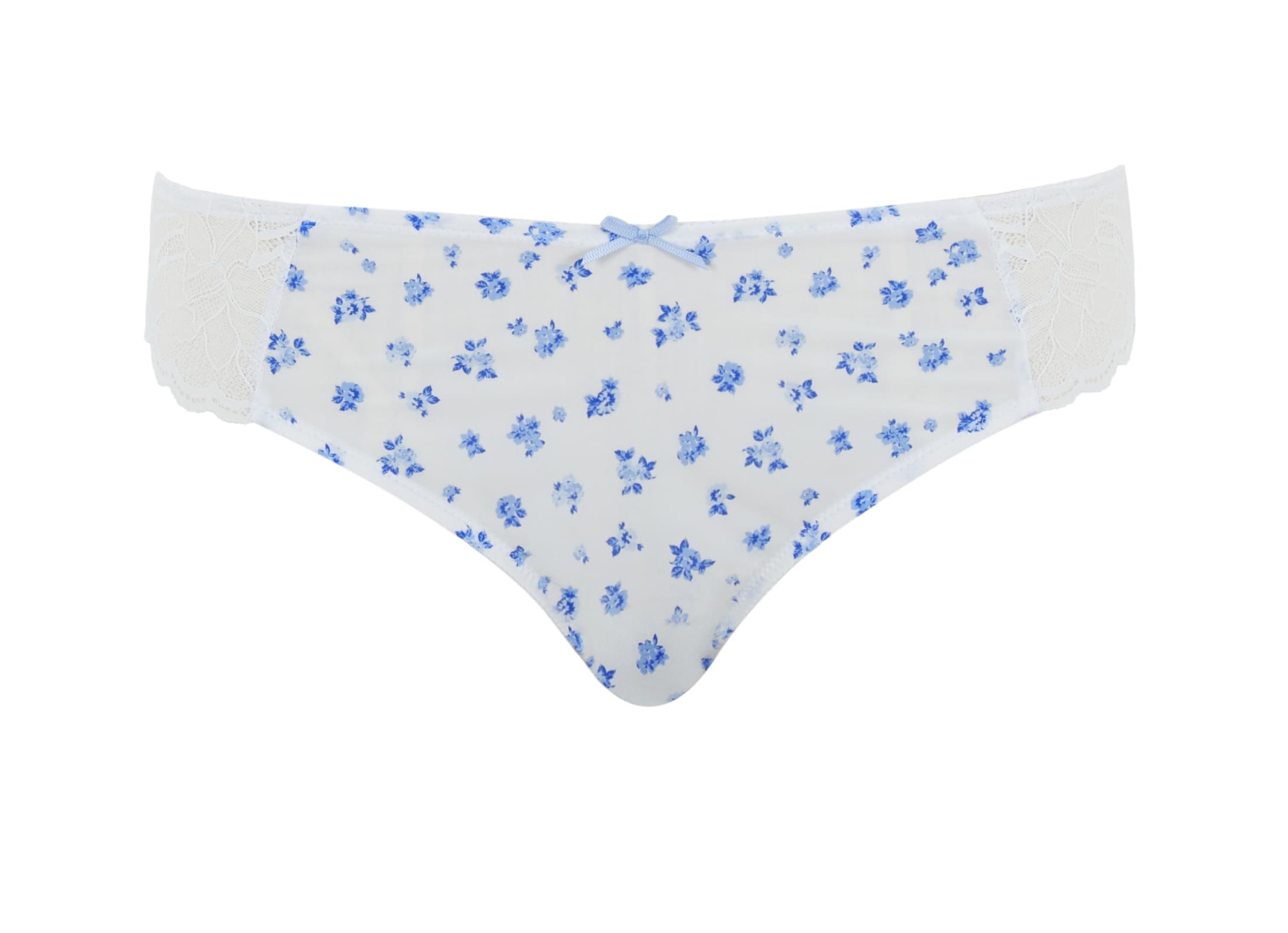 Cueca Asa Delta Rendada Cherie Vintage Floral