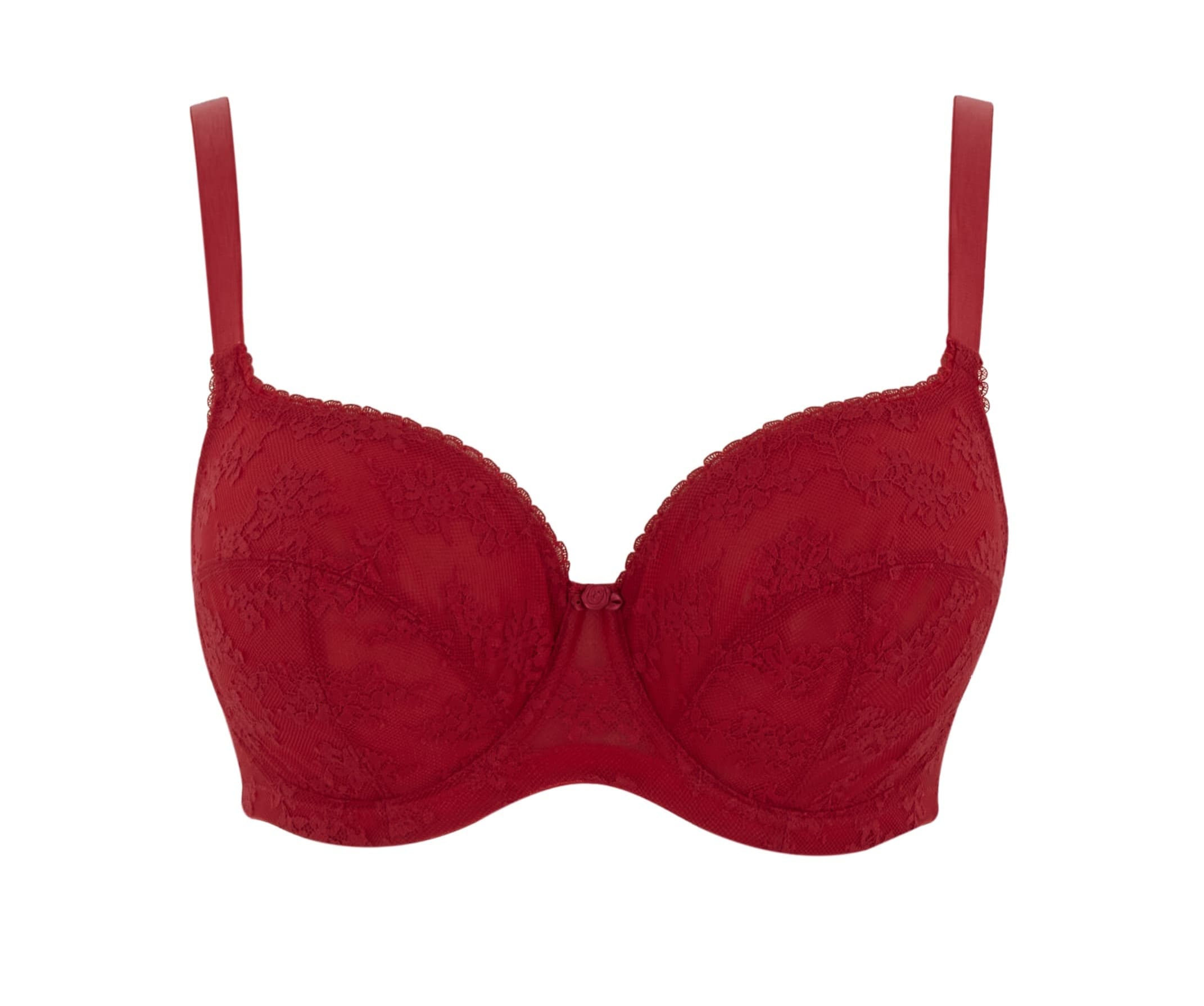 Soutien Full Cup de Copa Mole Rendado Tango Scarlet