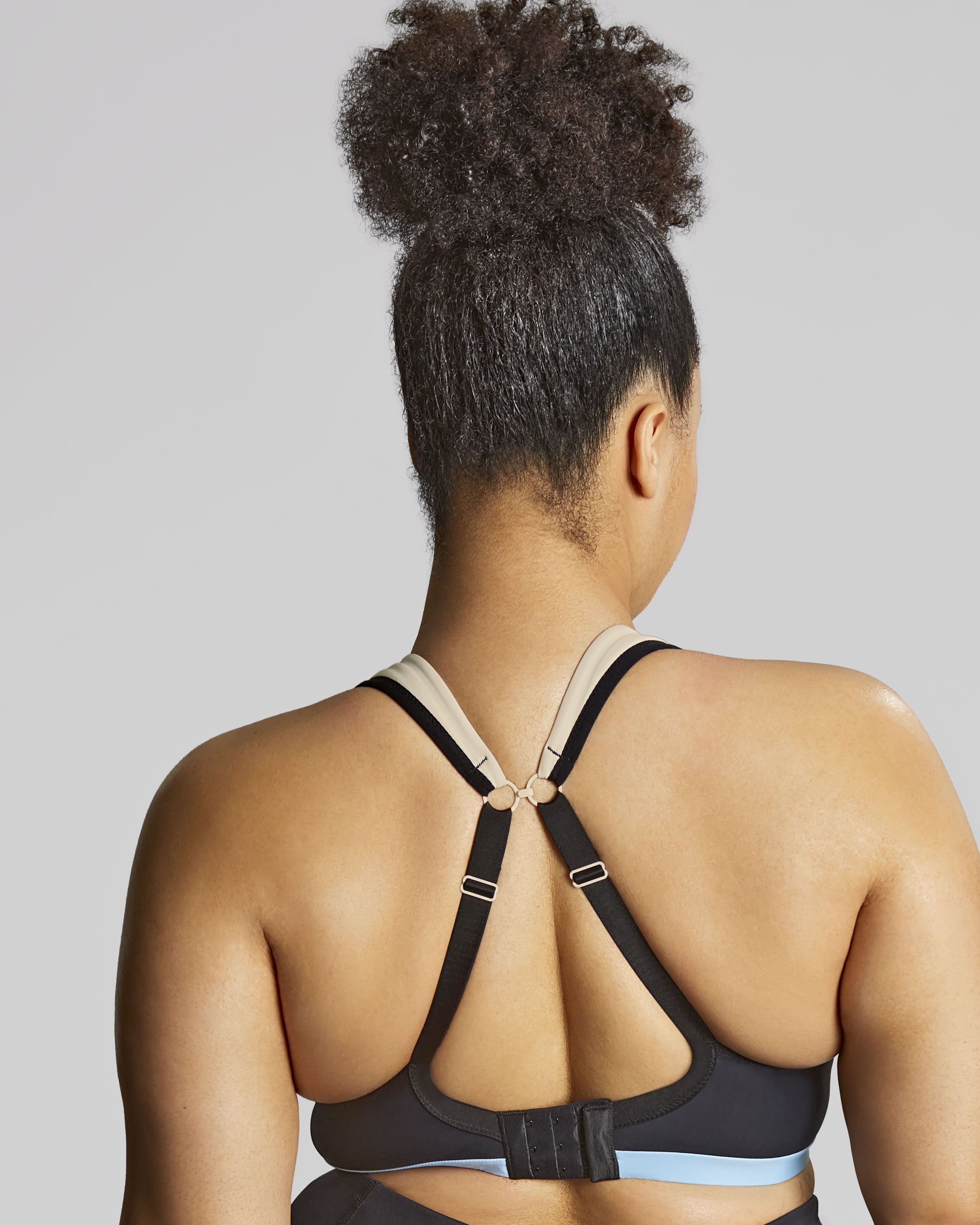 Sujetador Deportivo de Copa Moldeada Sin Aros Upbeat Chalk/Black 2