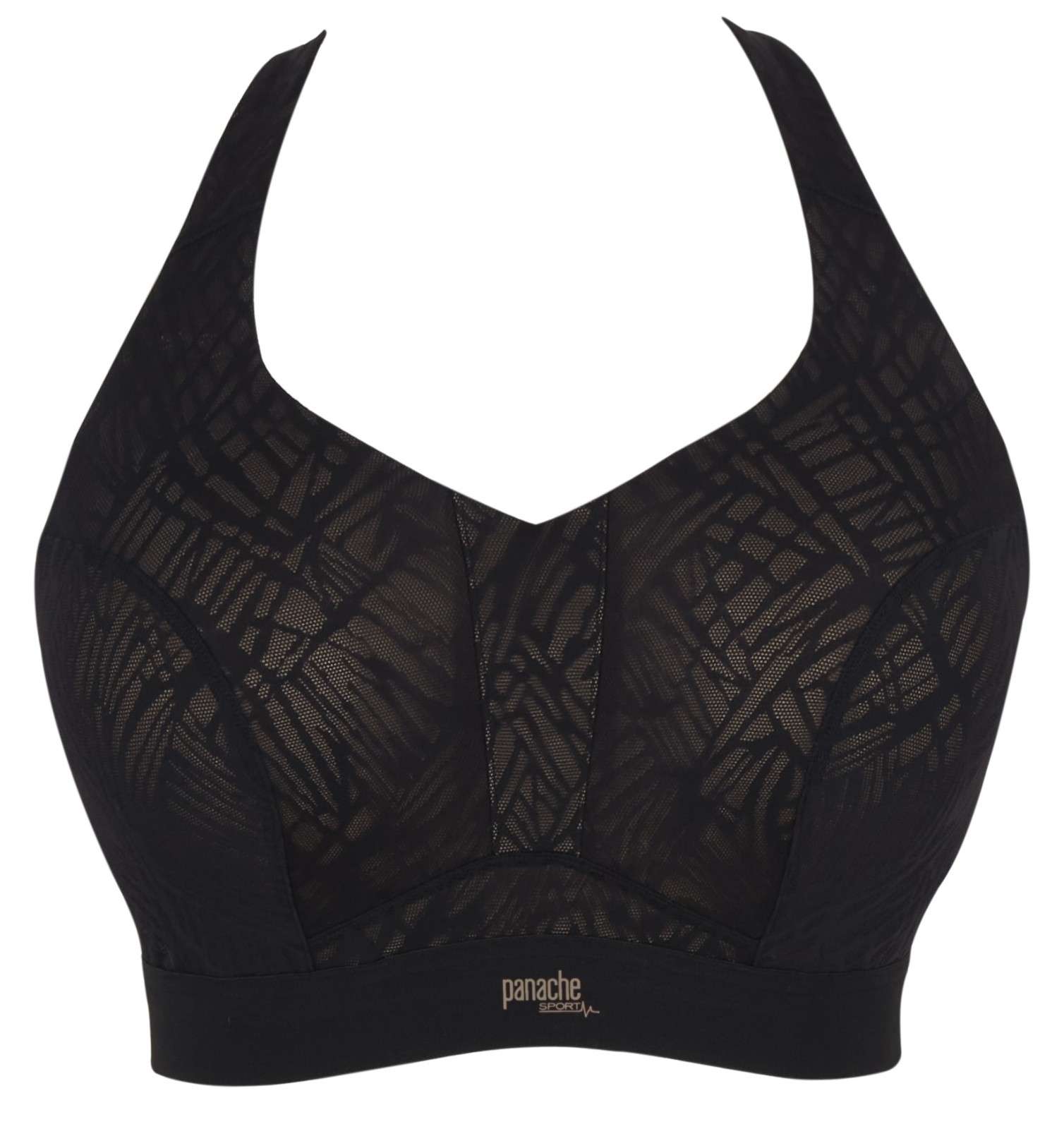 Soutien Desportivo de Copa Mole Com Aros Ultra Perform Black/Latte