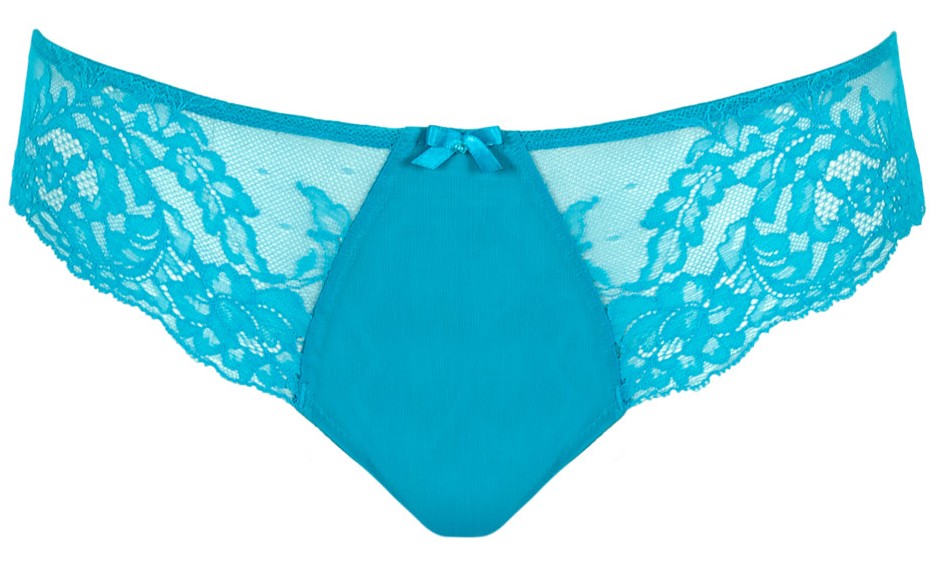 Lace Thong Ana Ocean Blue