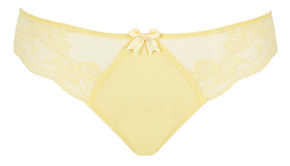 Cueca Asa Delta com Renda Floral Heidi Lemon