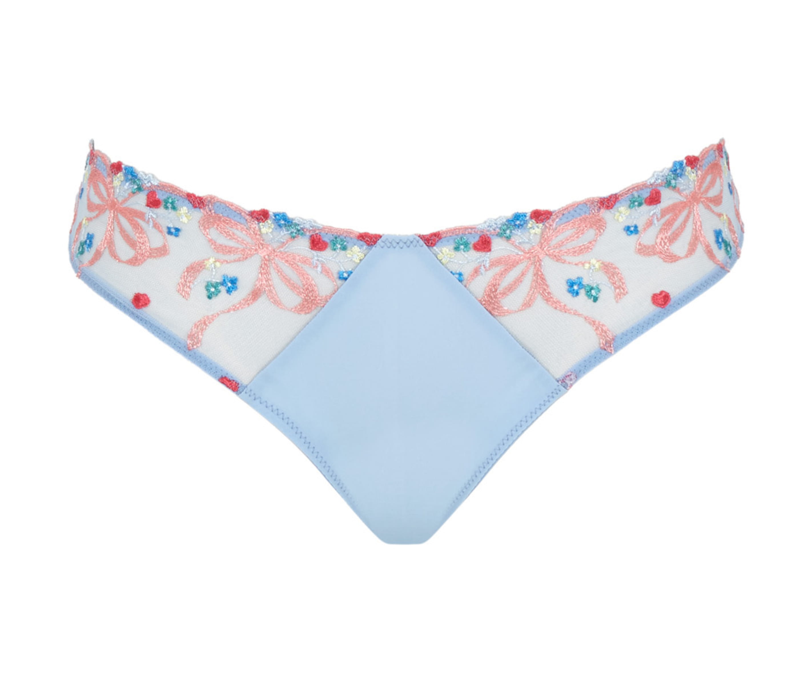 Brazilian Cut Brief Ottilie Dusky Blue